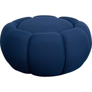 Kare Design Kruk Peppo Bloom blauw
