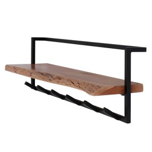 Giga Meubel Kapstok Edge – Naturel Acaciahout – 6-Haken – 100x25x32cm Giga Meubel Kapstok Edge – Naturel Acaciahout – 6-Haken – 100x25x32cm