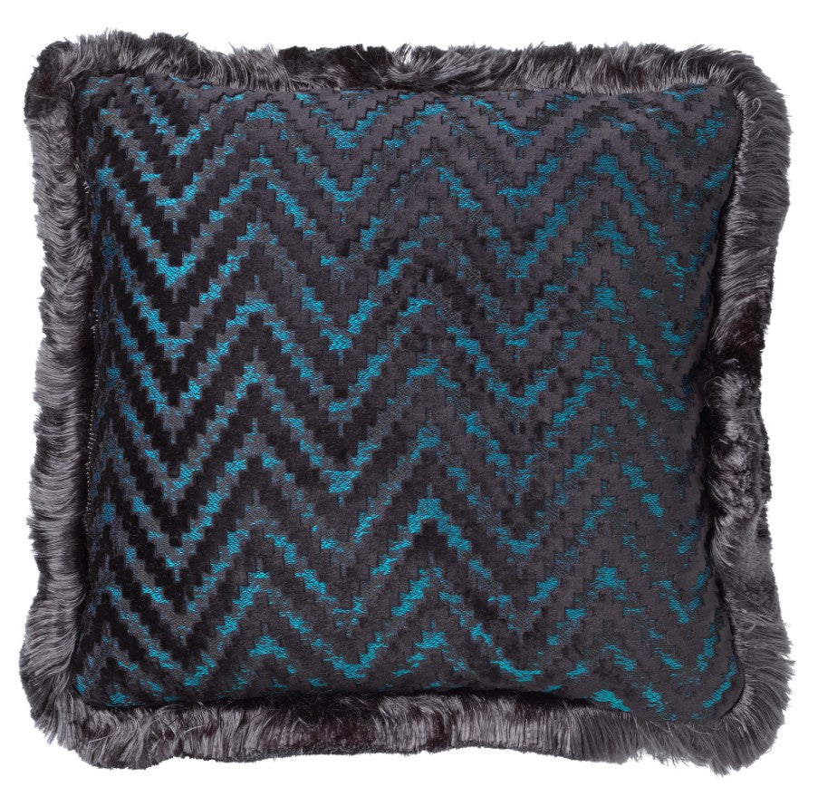 BERNARD | sierkussen 45x45 cm | Insignia Blue | blauw | Hoii | met duu