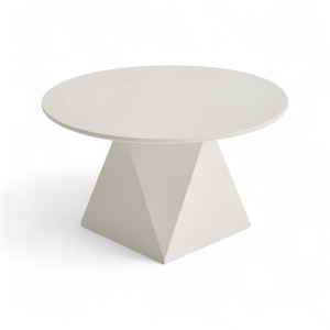 Furnhouse ronde salontafel Aura – Crème wit – Ø 80 cm Furnhouse ronde salontafel Aura – Crème wit – Ø 80 cm