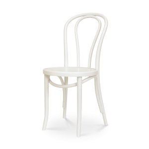 Fameg Vienna Thonet No.18 Houten Bistrostoel Wit Fameg Vienna Thonet No.18 Houten Bistrostoel Wit