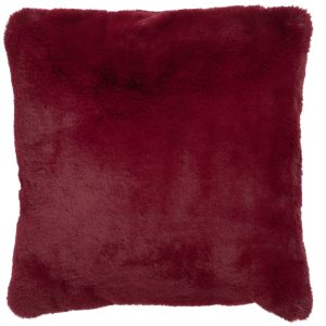 J-Line kussen Cutie – polyester – rood