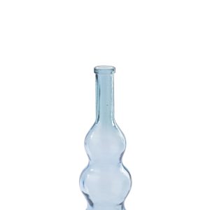 J-Line vloervaas – glas – lichtblauw