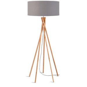 GOOD&MOJO vloerlamp Kilimanjaro – grijs – Ø60cm GOOD&MOJO vloerlamp Kilimanjaro – grijs – Ø60cm