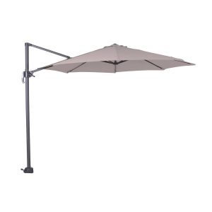 Hawaii parasol S – Ø300 cm – carbon black – zand Hawaii parasol S – Ø300 cm – carbon black – zand