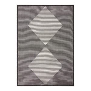 Buitenkleed Kite – Zwart/Wit – dubbelzijdig – EVA Interior – 240 x 340 Buitenkleed Kite – Zwart/Wit – dubbelzijdig – EVA Interior – 240 x 340