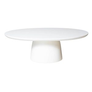 Giga Meubel Salontafel Myrna – Wit Composiet – 120x60x39cm