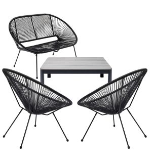 Kare Design Tuinmeubilair Acapulco Happy Day grijs Kare Design Tuinmeubilair Acapulco Happy Day grijs