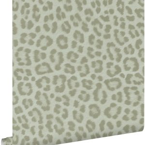 ESTAhome behang panterprint vergrijsd groen – 53 cm x 10.05 m – 139966 ESTAhome behang panterprint vergrijsd groen – 53 cm x 10.05 m – 139966