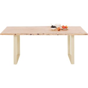 Kare Design Eettafel Harmony 160x80cm acacia goud Kare Design Eettafel Harmony 160x80cm acacia goud