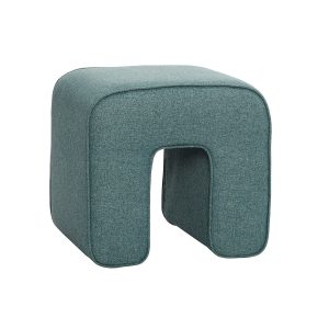 Hübsch poef Sculpture – polyester – 45x45xh47cm