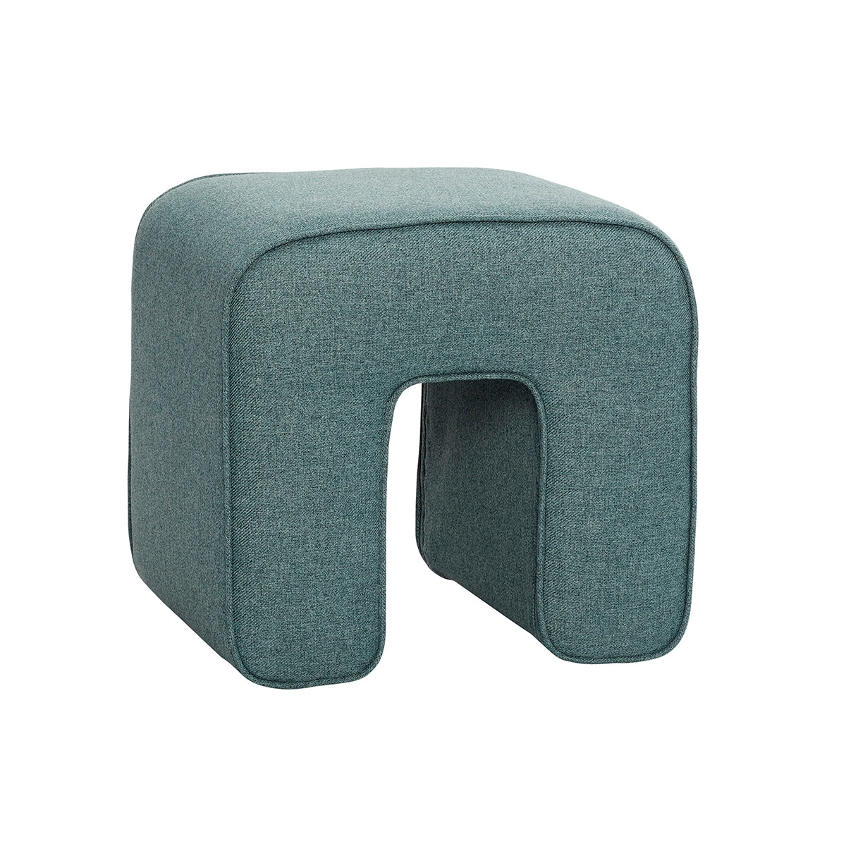 Hübsch poef Sculpture - polyester - 45x45xh47cm