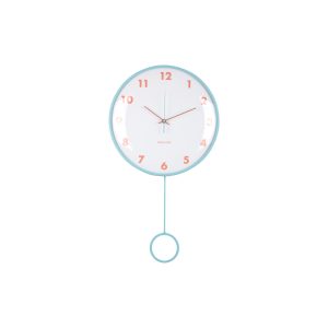 Karlsson wandklok Cheeky Dome – blauw – 7.1×35.5×61.5cm Karlsson wandklok Cheeky Dome – blauw – 7.1×35.5×61.5cm