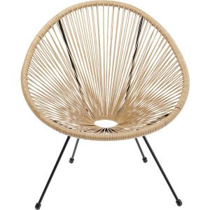 Kare Design Tuinfauteuil Acapulco natuur Kare Design Tuinfauteuil Acapulco natuur