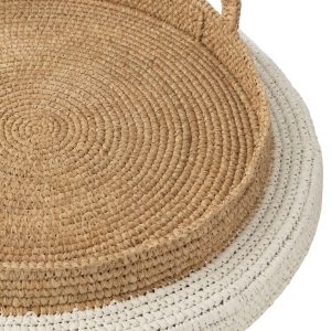 J-Line plateau Drijvend – polystyreen – wit/naturel