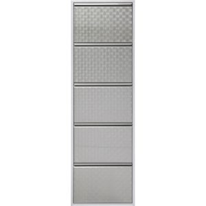 Kare Design Schoenenkast Caruso – alu – 5 laden Kare Design Schoenenkast Caruso – alu – 5 laden