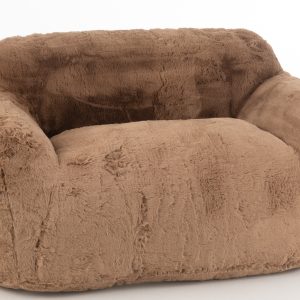 J-Line zetel Cutie – polyester – taupe – large