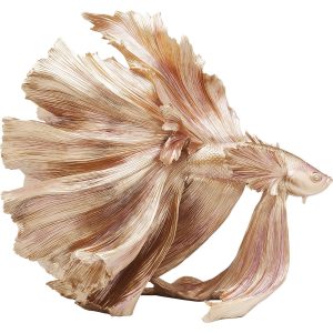 Kare Design Woonaccessoires betta vissen 63cm goud Kare Design Woonaccessoires betta vissen 63cm goud