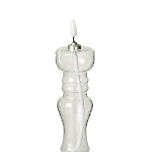 J-Line kaars – glas – transparant – LED lichtjes J-Line kaars – glas – transparant – LED lichtjes