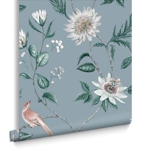 Graham & Brown Vliesbehang – Nuit Sky Blue – 10mx52cm