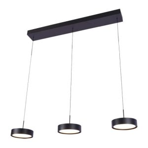 Freelight hanglamp Alieno – 3 lichts – 90 x 150 cm – zwart Freelight hanglamp Alieno – 3 lichts – 90 x 150 cm – zwart