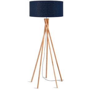 GOOD&MOJO vloerlamp Kilimanjaro – blauw – Ø60cm GOOD&MOJO vloerlamp Kilimanjaro – blauw – Ø60cm