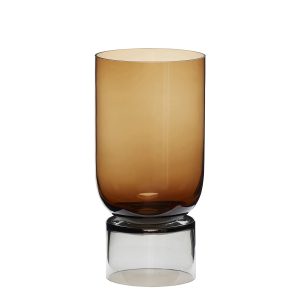 Hübsch vaas Stand – glas – ø16xh32cm