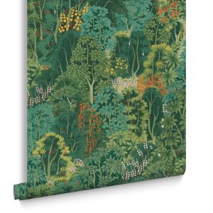 Graham & Brown Vliesbehang – New Eden Emerald – 1000×52