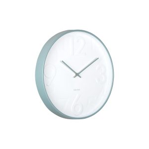 Karlsson wandklok Ayuno – blauw – Ø40cm Karlsson wandklok Ayuno – blauw – Ø40cm
