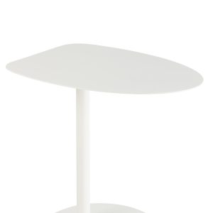 J-Line bijzettafel Ice – metaal – wit J-Line bijzettafel Ice – metaal – wit