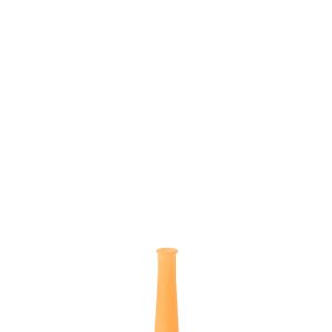 J-Line vaas Tube – glas – oranje – 31.5 cm hoog