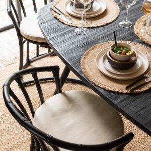 J-Line placemat – jute – naturel – 6 stuks
