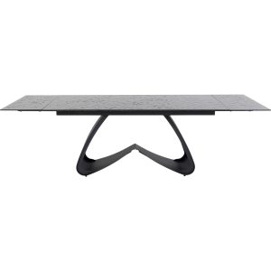 Kare Design Uitschuifbare Eettafel Bellagio 180x95cm zwart