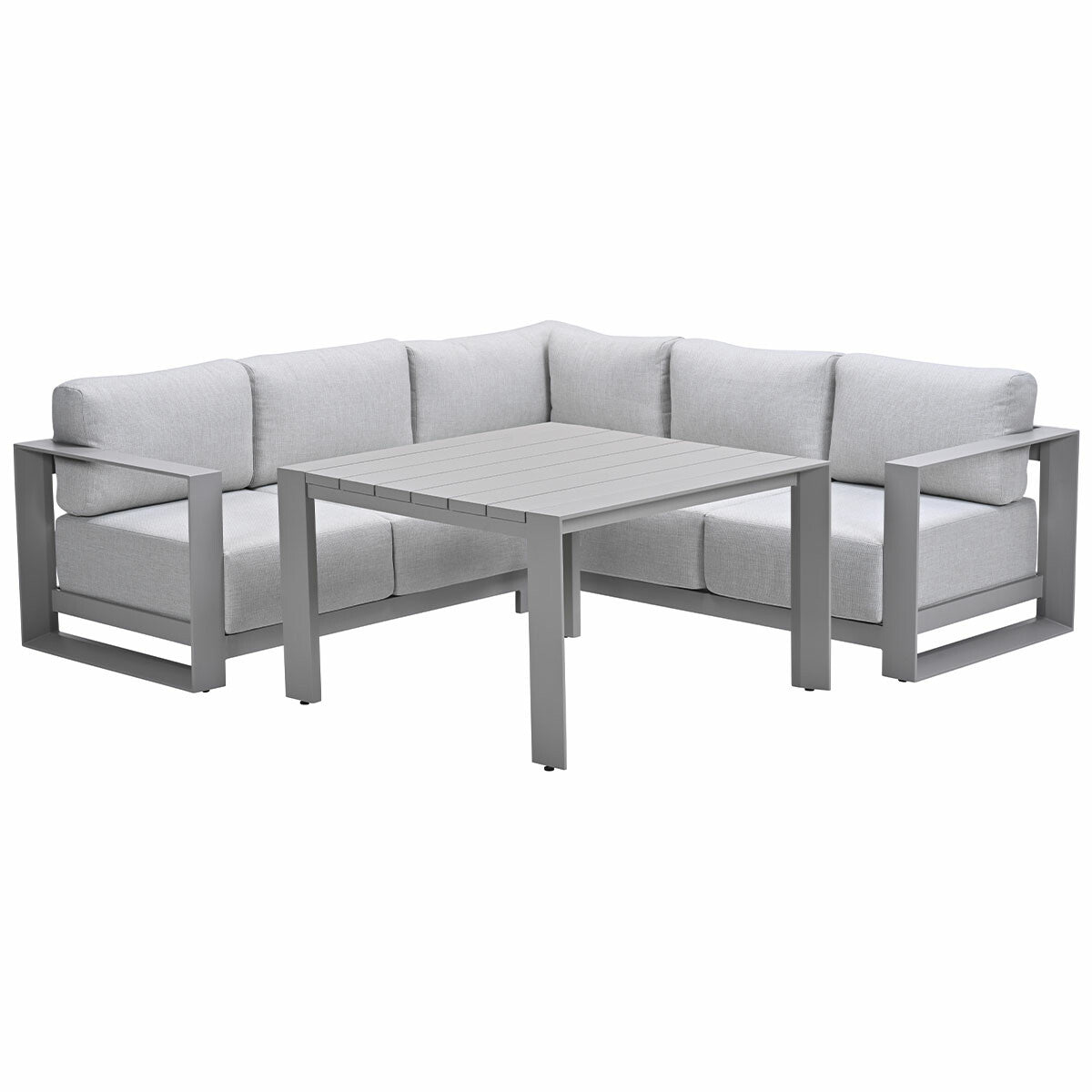 Garden Impressions lounge dining set Malakka taupe - valley sand - 4-d