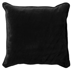CHLOE | sierkussen 50×50 cm | Raven | zwart | Hoii | met duurzame kuss CHLOE | sierkussen 50×50 cm | Raven | zwart | Hoii | met duurzame kuss