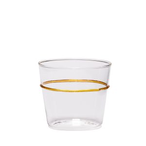 Hübsch drinkglas Orbit – glas – ø8xh7cm Hübsch drinkglas Orbit – glas – ø8xh7cm