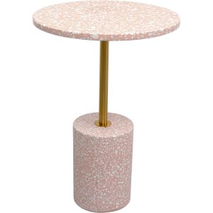 Kare Design Bijzettafel Amore Ø40cm roze Kare Design Bijzettafel Amore Ø40cm roze