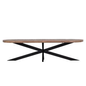 Giga Meubel Eettafel Barn – Naturel Mangohout Metaal – 300x100x78cm Giga Meubel Eettafel Barn – Naturel Mangohout Metaal – 300x100x78cm