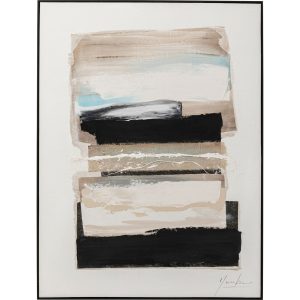 Kare Design Schilderij Lontano 90x120cm beige