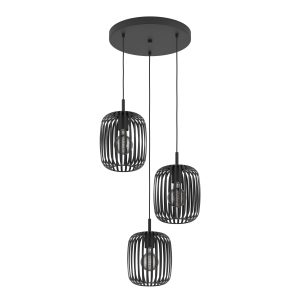 EGLO hanglamp Romazzina – e27 – zwart EGLO hanglamp Romazzina – e27 – zwart