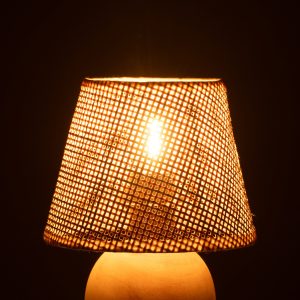 J-Line lamp Getwist – metaal/hout – naturel – LED lichtjes J-Line lamp Getwist – metaal/hout – naturel – LED lichtjes