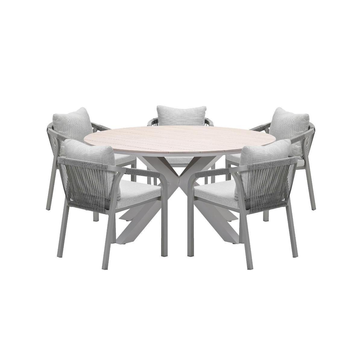 Garden Impressions tuinset Tarera - Tulli - dakar sand - Ø148x75 cm -