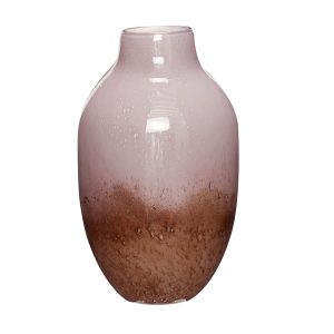 Hübsch vaas Posy – glas – ø21xh37cm