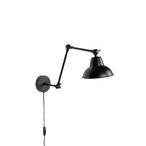 Housecraft Living Xavi Wandlamp Zwart Housecraft Living Xavi Wandlamp Zwart