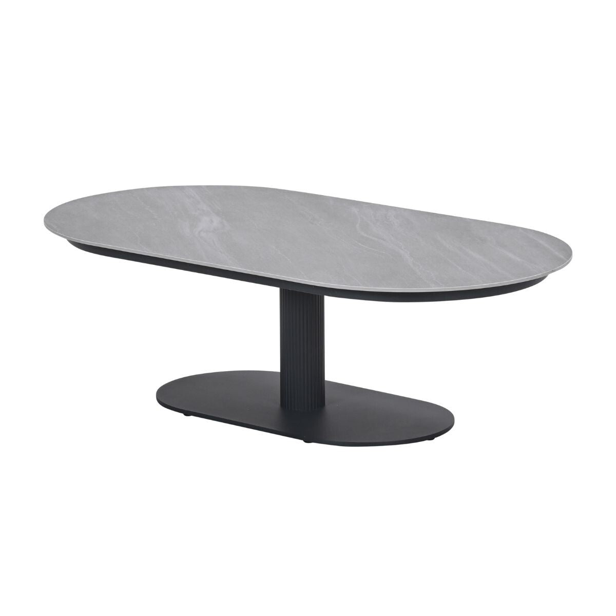 Garden Impressions Loungetafel Liam 130x70xH40 - donker grijs