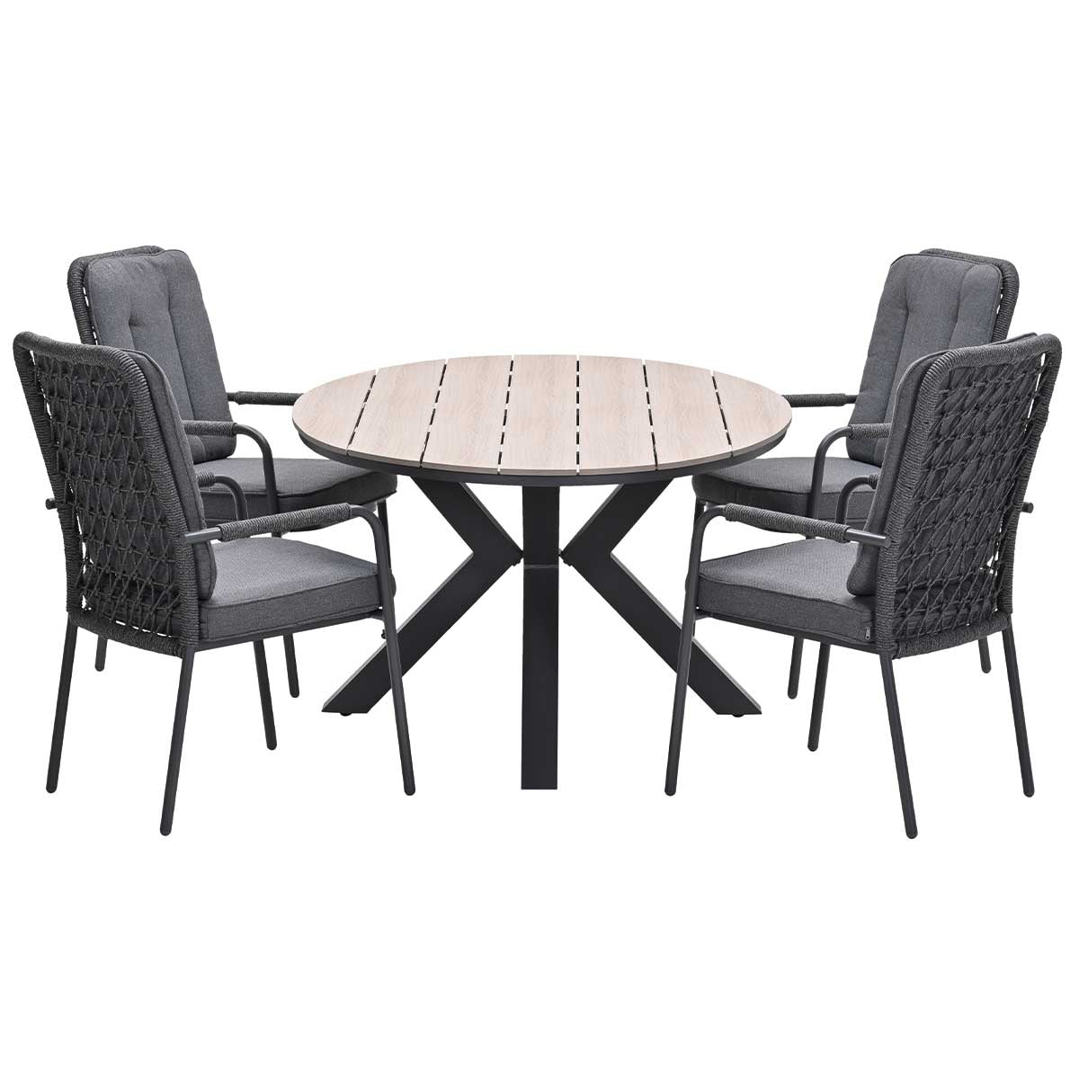 Garden Impressions tuinset Aleria - Tulli - Napoli sand - 180x115x75 c