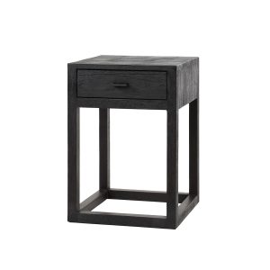 Giga Meubel Nachtkastje Black Square – Zwart Acaciahout – 35x35x50cm Giga Meubel Nachtkastje Black Square – Zwart Acaciahout – 35x35x50cm
