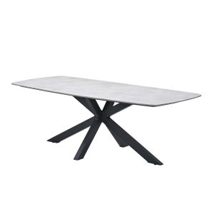Garden Impressions Tuintafel Fiore 220x100xH72 cm – donker grijs