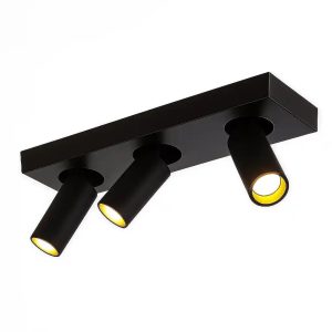 Highlight spot Eliano – 3 lichts – 36 x 12.5 cm – zwart