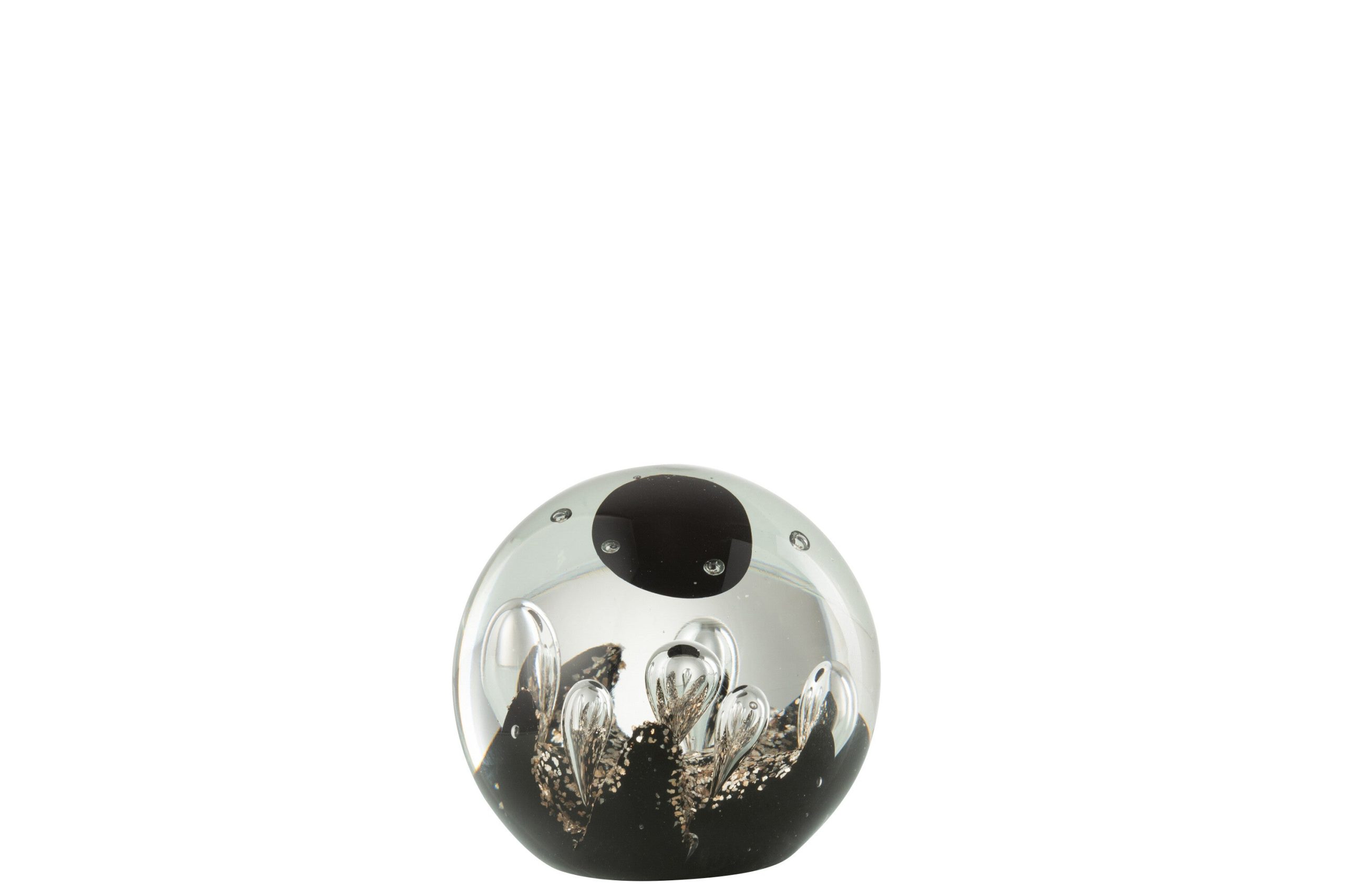 J-Line presse-papier Magic - glas - goud/zwart - small